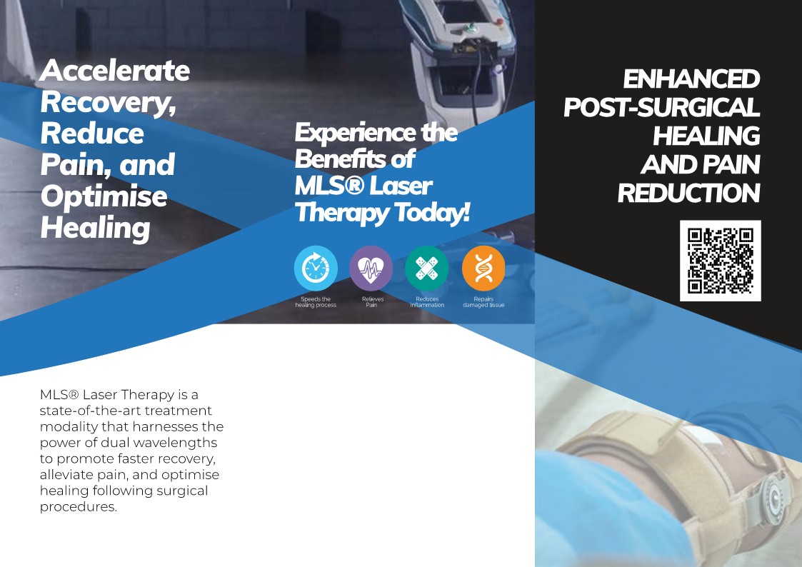 Brochure: Why Choose MLS®️ Laser – Post-surgical Healing